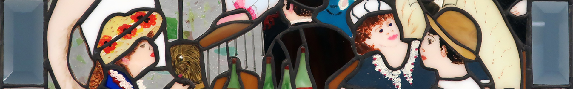 oeuvre vitrail grisaille